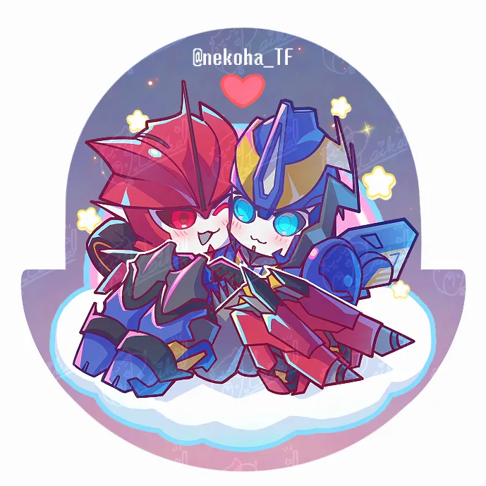 Nekoha/Reika SHOP-藤丸怜和(Reika) 
TFP：Knockout x Smokescreen/ノクスモ 。❤️💙
中⭕️日⭕️English🔺(translated) 
I mainly draw TFP KOSM.