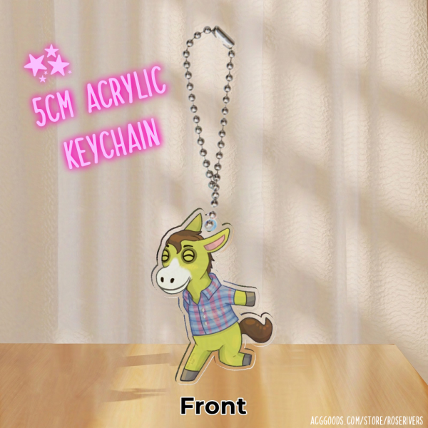 Clyde Zoomies - 5CM Acrylic Keychain Charm