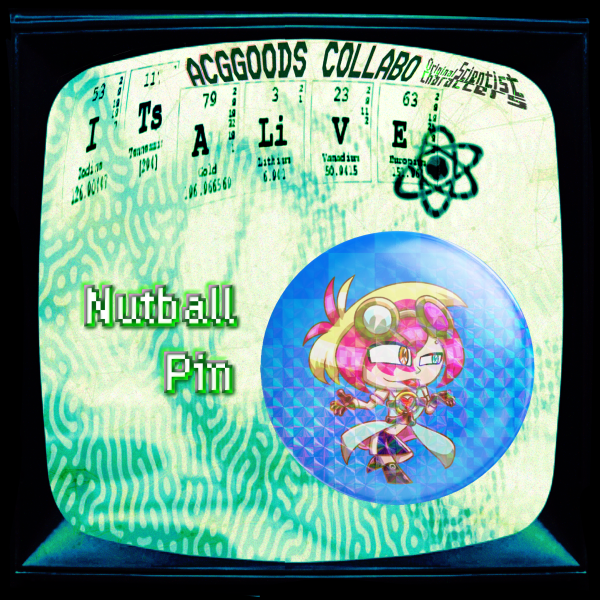 Pixel Pin Badges [Nutball] (Button Pins)