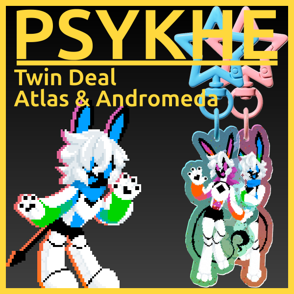 Twin Set! Atlas & Andromeda