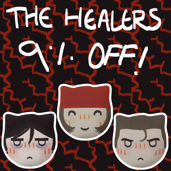 THE HEALERS -- Plush Badge Set