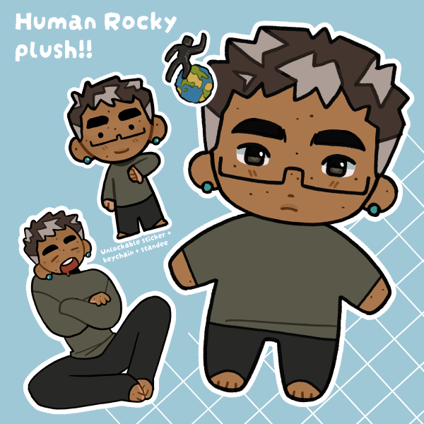 Human Rocky - Plushie