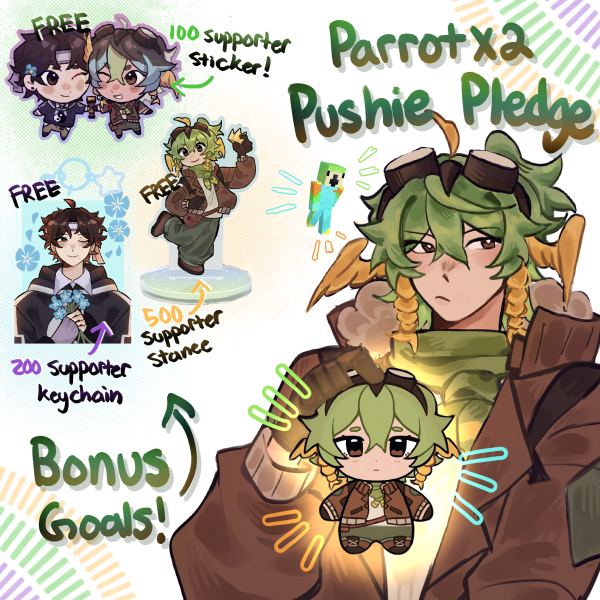 ParrotX2 Plushie