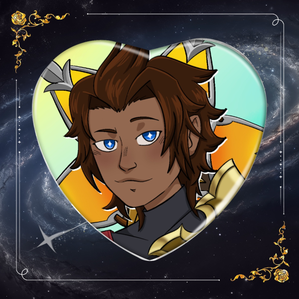 Terra KH Heart Badge