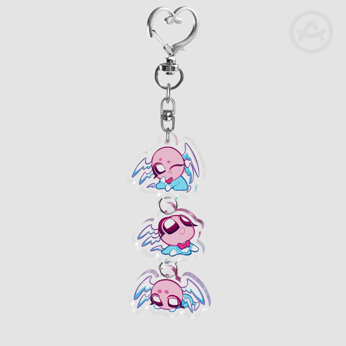 Triple Trouble Mercy - Acrylic Connected Keychain