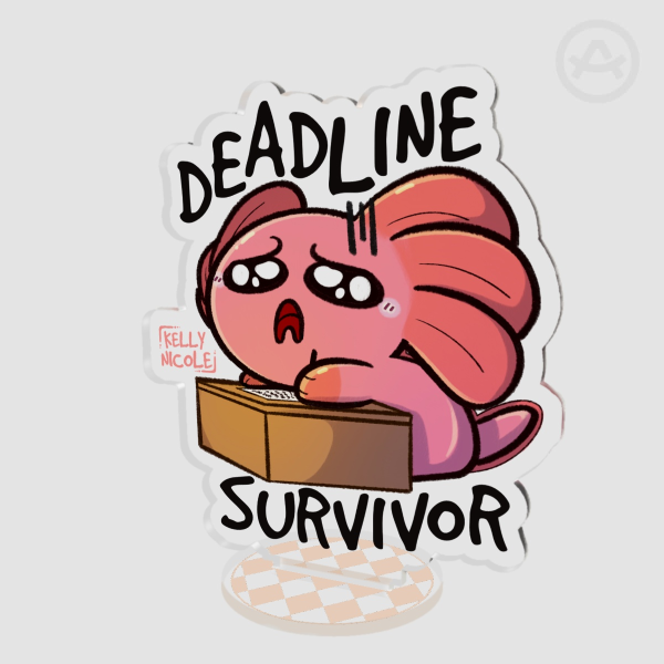 Deadline Survivor Spud Acrylic Standees