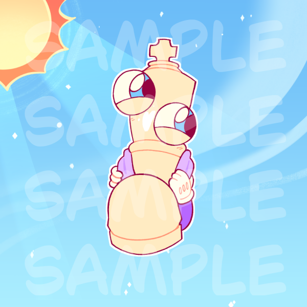 Beach Kinger Keychain