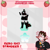Zero [OC] -  Clear Acrylic Standees