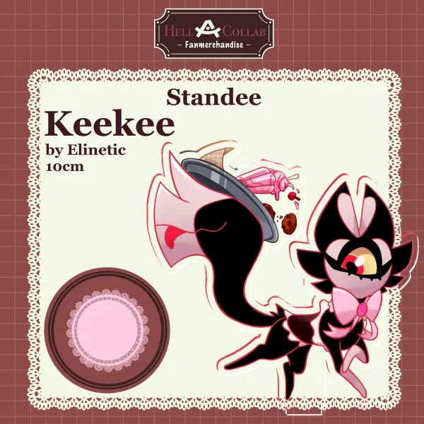 Keekee - Standee - Maid Cafe Hell-a-collab