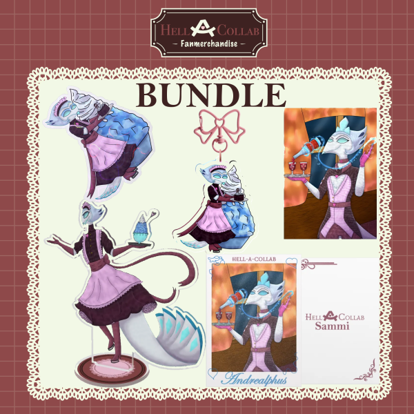 Andrealphus Bundle Maid Cafe Hellacollab