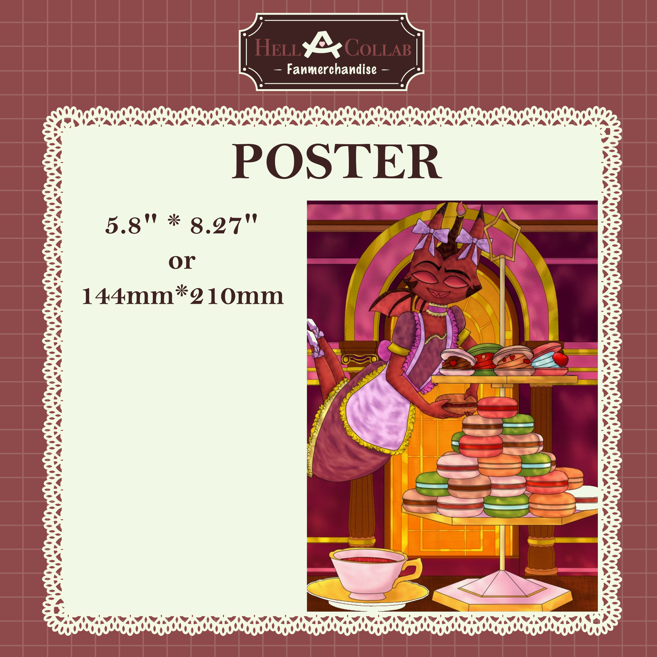 Yogirt maid cafe poster
