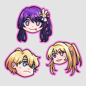 Hoshino Family Sticker Set