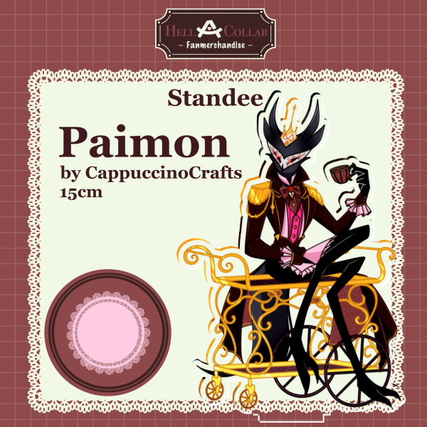 Paimon || Standee || Maid Cafe Hell-a-Collab