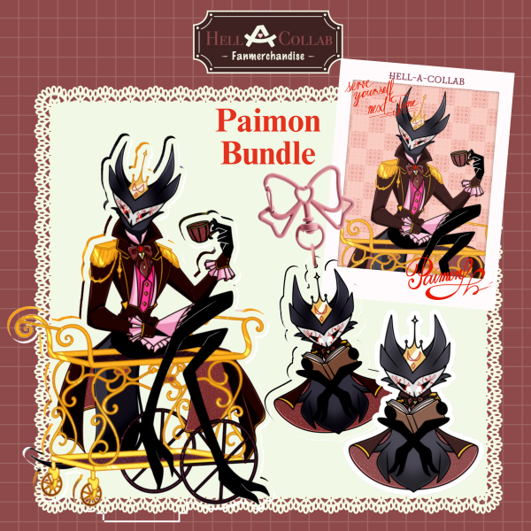 Maid Paimon || Bundle Set || Maid Cafe Hell-a-Collab
