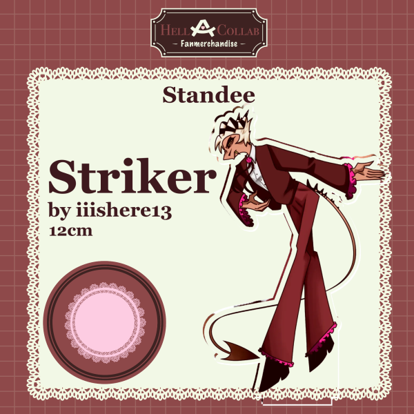 Striker | Acrylic Standee | HellACollab Maid Collection