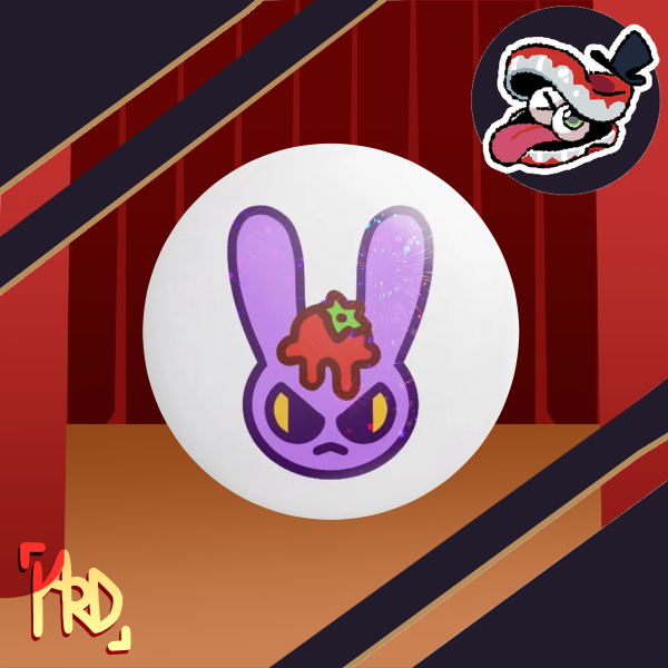 Tomato JAX Button Pin - The Amazing Digital Circus Button Pin