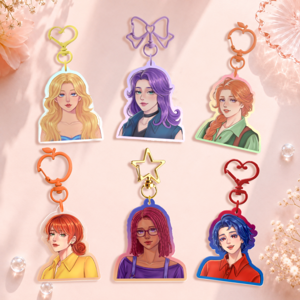 stardew valley bachelorettes Acrylic keychains 