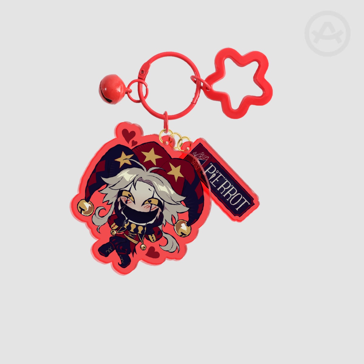 Pierrot - Freak Circus 2-Piece Keychain