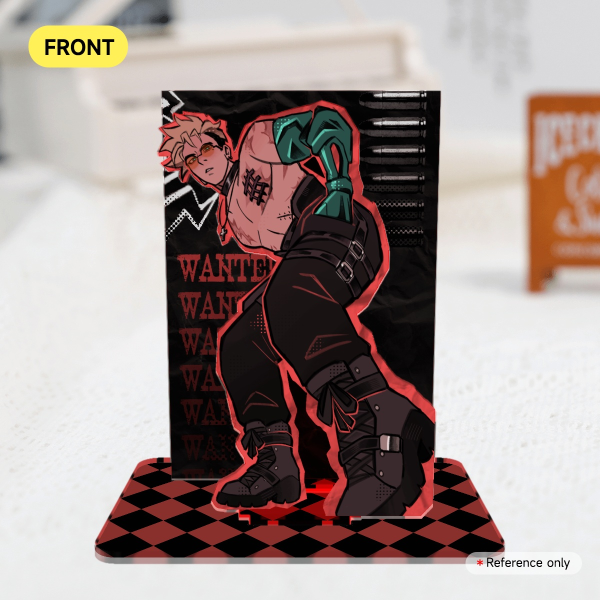 "WANTED" Double Insert Standees