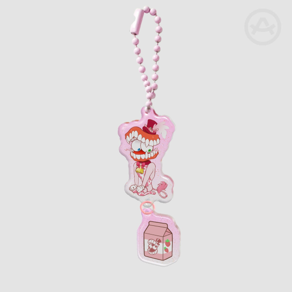 Strawberry Milk Charm