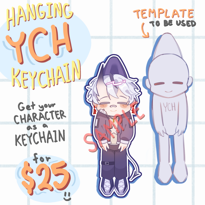 YCH Hanging Keychain