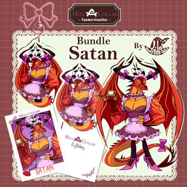 Satan Bundle || Maid Cafe Hell-a-Collab 