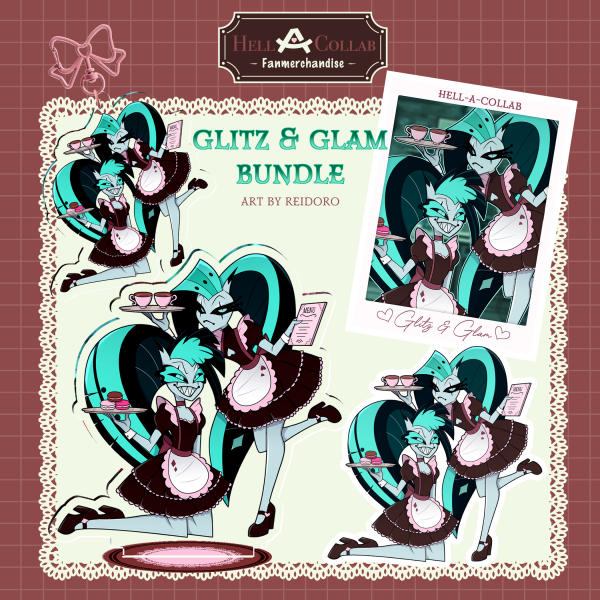 [HB] Glitz & Glam Bundle • Hellacollab Maid Cafe Collection