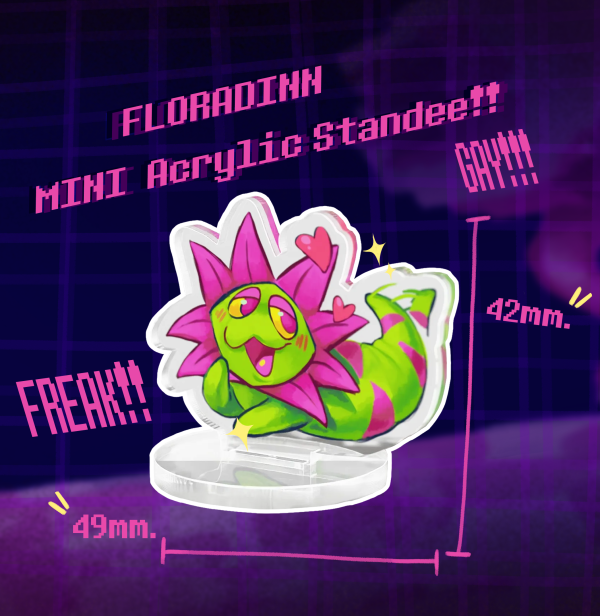 Cute Floradinn Mini Acrylic Standee