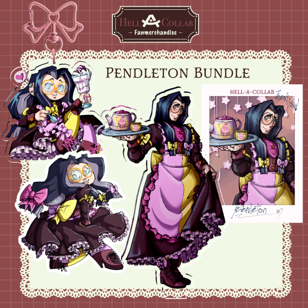 Pendleton - Complete Set - Hellacollab Maid Cafe Collection