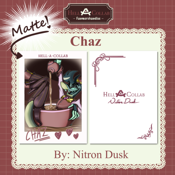 Chaz Photocard || Maid Cafe Hell-a-Collab
