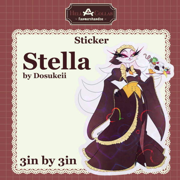 Maid Stella 2026 - Sticker - HellACollab
