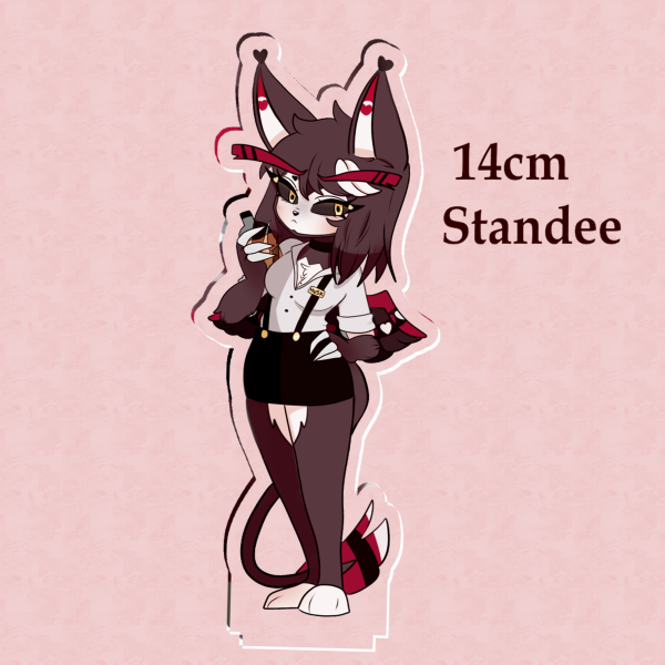 Fem Husk Standee | bartender uniform | Hazbin Hotel