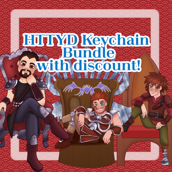 Chief Throne Trilogy Keychains