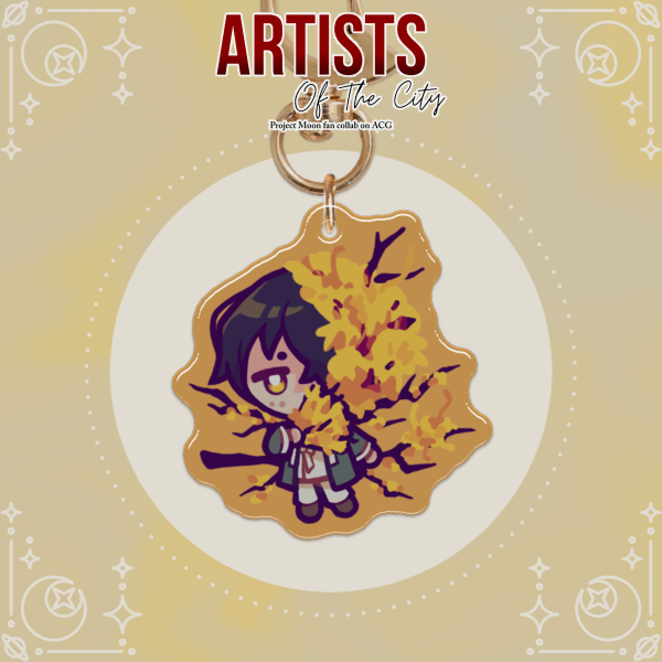 Spicebush Yi Sang Epoxy Keychain