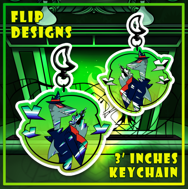 Paint Splatter || Alessio || Pride Acrylic Keychains