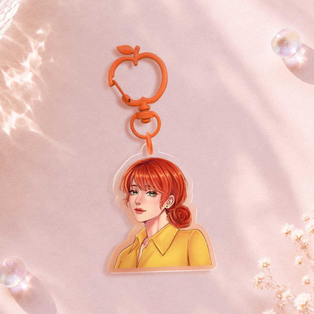 Stardew Valley Penny Colored Edge Acrylic Keychain
