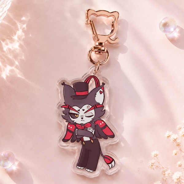 Husk Clear Acrylic Keychains