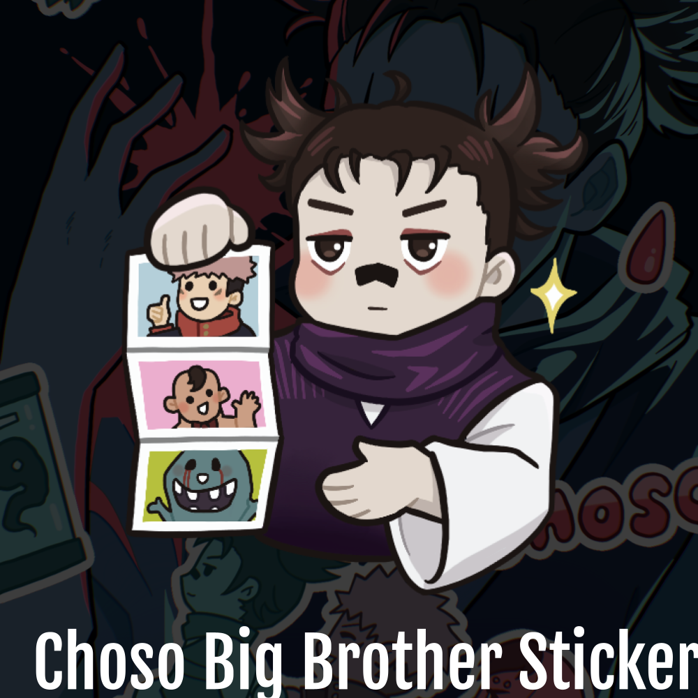 Choso Big Brother Sticker