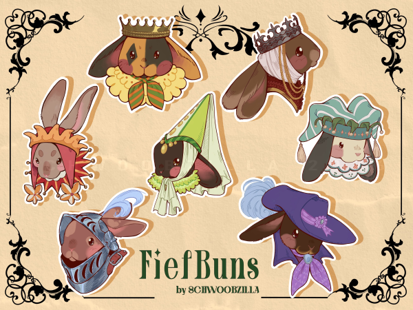 Fiefbuns (full set)