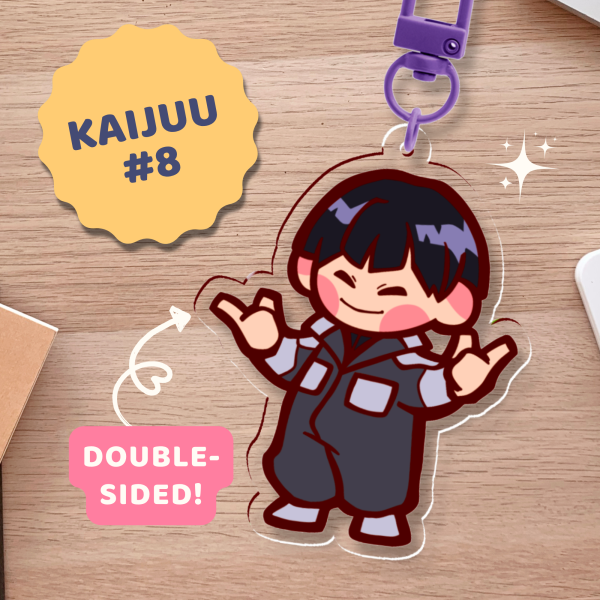 Acrylic Keychain - Soshiro Hoshina - Kaijuu No 8 Anime