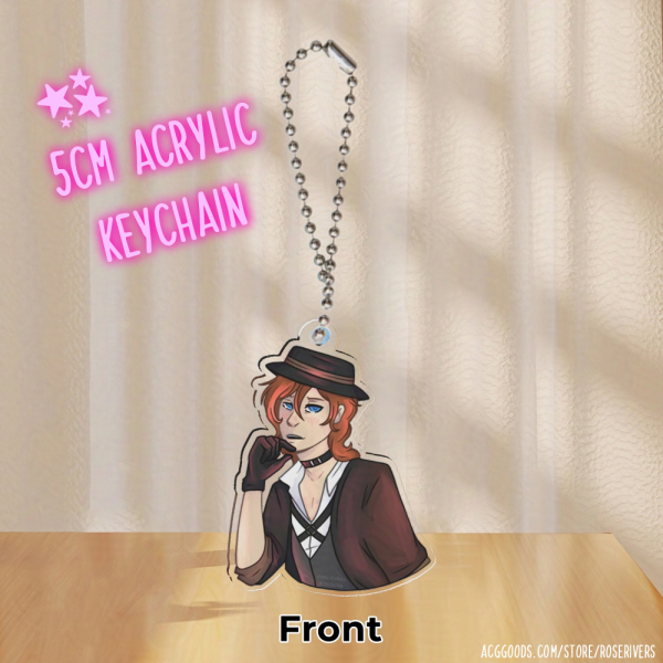 Chuuya - 5CM Acrylic Keychain Charm