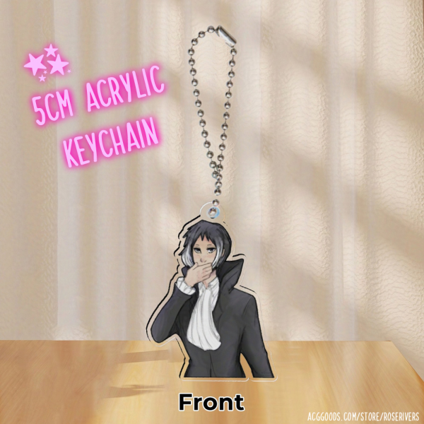 Akutagawa - 5CM Acrylic Keychain Charm