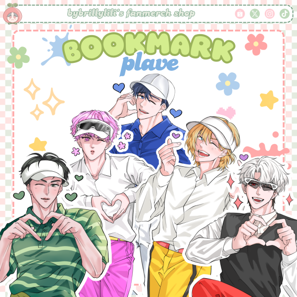 Plave All Members Bookmark