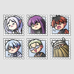 Tiny Adventure Frieren Sticker Set
