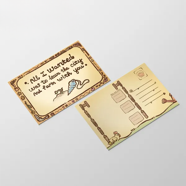 Stardew Valley postcard