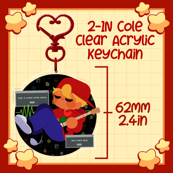 - Rhythm Doctor - Cole 2-1N Keychain