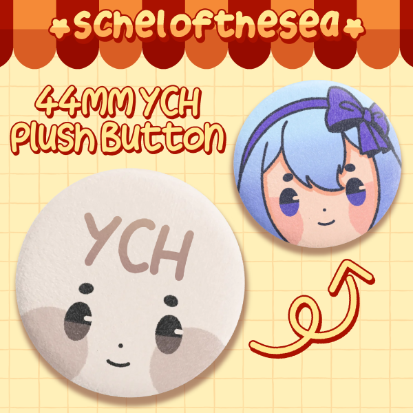- YCH - Chibi Plush Button