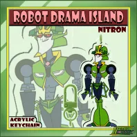OC Nitron - Robot Drama Island - Acrylic Keychains