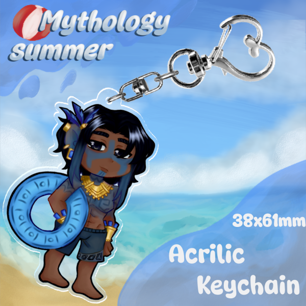 Mythology Summer Tlaloc Keychain