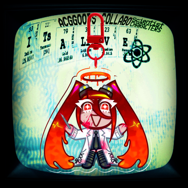 [Iodine povidone cookie (double sided)] Acrylic Keychain